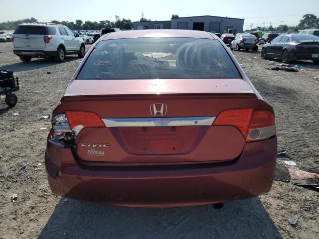 2HGFA1F65BH514662 - 2011 HONDA CIVIC LX-S Կարմիր լուսանկար 6