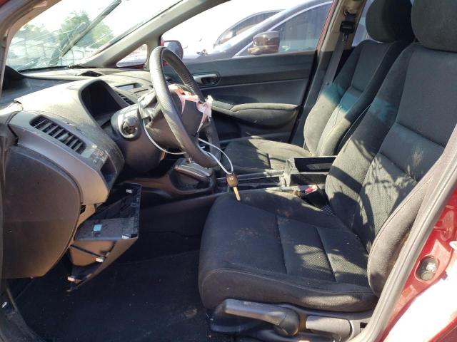 2HGFA1F65BH514662 - 2011 HONDA CIVIC LX-S Կարմիր լուսանկար 7