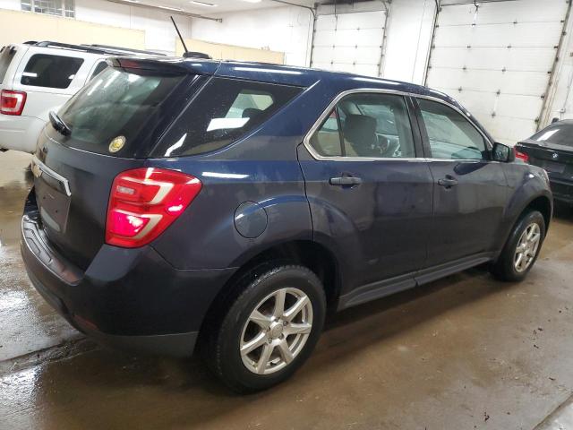 2GNALBEKXH1598963 - 2017 CHEVROLET EQUINOX LS 蓝色 照片 3