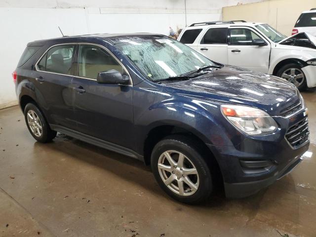 2GNALBEKXH1598963 - 2017 CHEVROLET EQUINOX LS 蓝色 照片 4