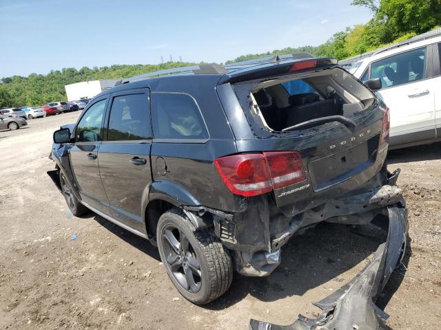 3C4PDCGG3JT517160 - 2018 DODGE JOURNEY CROSSROAD BLACK photo 2