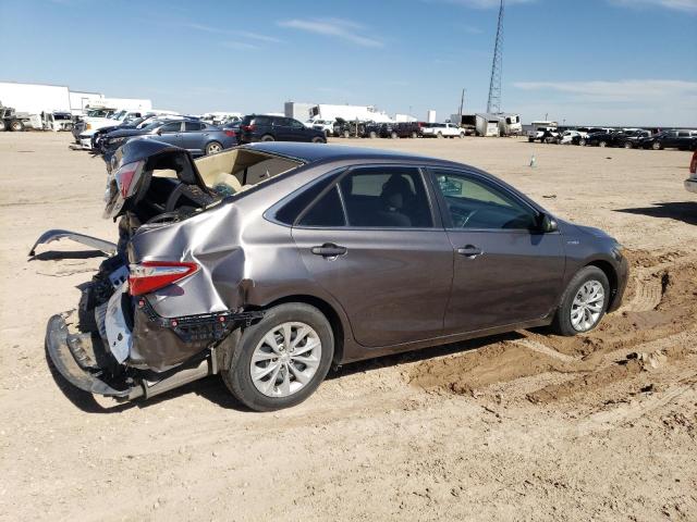 4T1BD1FK5FU157662 - 2015 TOYOTA CAMRY HYBRID CHARCOAL photo 3