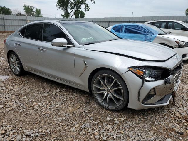 KMTG44LA7KU019530 - 2019 GENESIS G70 PRESTIGE SILVER photo 4