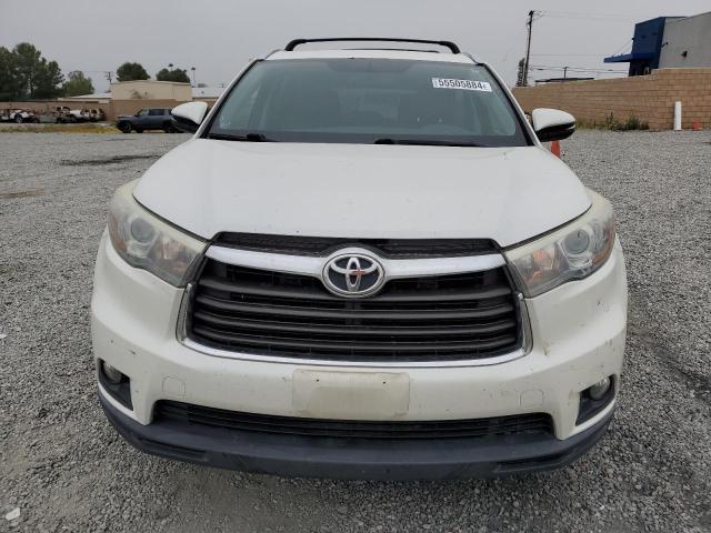 5TDKKRFH3FS057349 - 2015 TOYOTA HIGHLANDER XLE Ağ foto 5