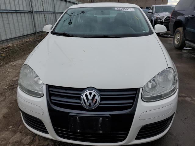 3VWRA7AJ7AM041273 - 2010 VOLKSWAGEN JETTA WOLFSBURG WHITE photo 5