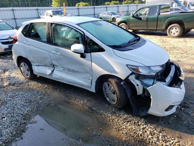 3HGGK5H44LM701219 - 2020 HONDA FIT LX WHITE photo 4