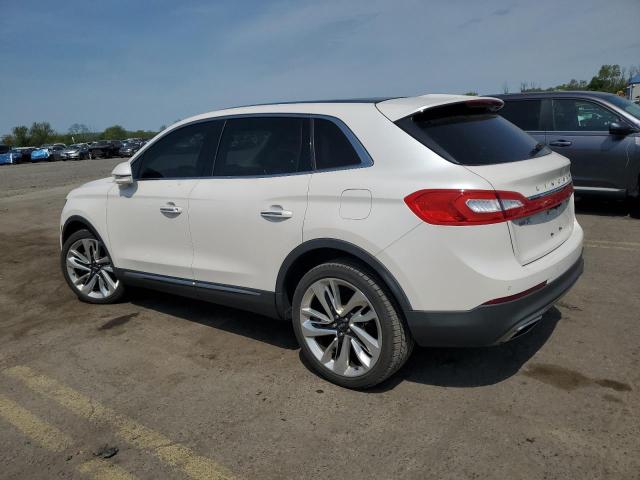 2LMPJ8LR7JBL21652 - 2018 LINCOLN MKX RESERVE أبيض صورة 2