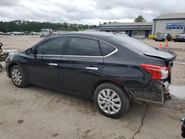 3N1AB7AP9GL680421 - 2016 NISSAN SENTRA S BLACK photo 2