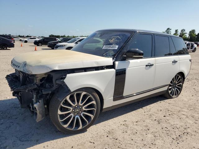 SALGS2RE9KA521632 - 2019 LAND ROVER RANGE ROVE SUPERCHARGED WHITE photo 1