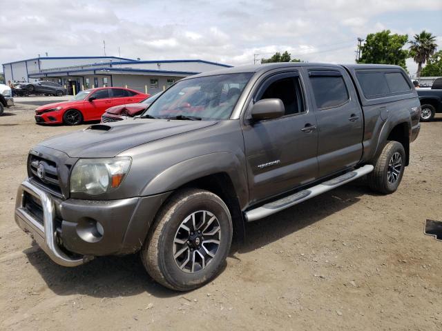 3TMMU52N69M009551 - 2009 TOYOTA TACOMA DOUBLE CAB LONG BED GRAY photo 1