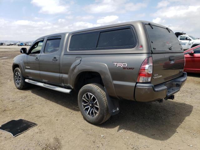 3TMMU52N69M009551 - 2009 TOYOTA TACOMA DOUBLE CAB LONG BED GRAY photo 2