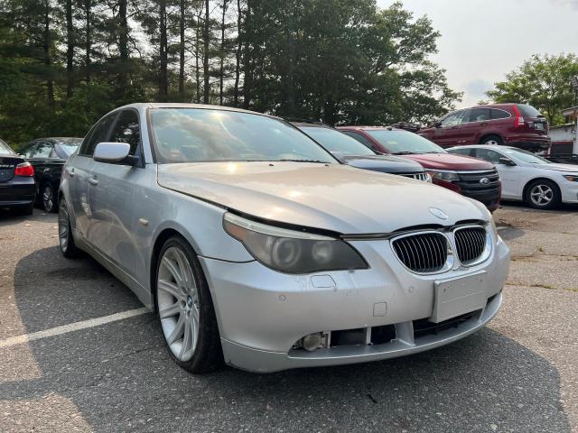 WBANB33535B116150 - 2005 BMW 545 I SILVER photo 1