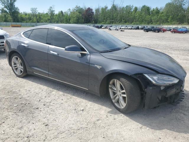 5YJSA1E23FF103719 - 2015 TESLA MODEL S ნაცრისფერი ფოტო 4