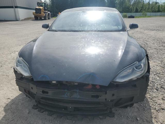 5YJSA1E23FF103719 - 2015 TESLA MODEL S ნაცრისფერი ფოტო 5