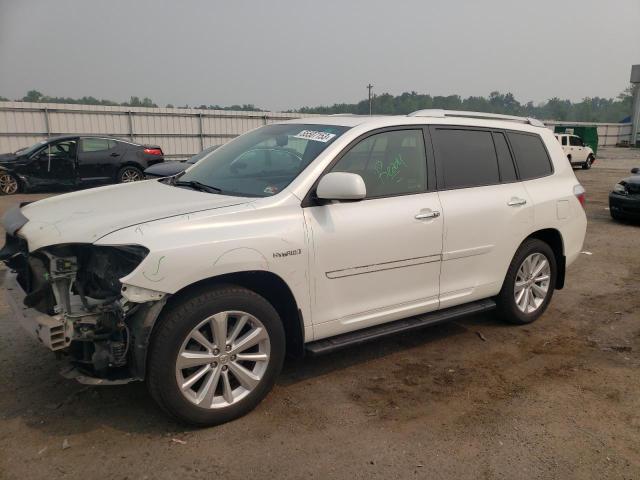 JTEEW44A782012771 - 2008 TOYOTA HIGHLANDER HYBRID LIMITED WHITE photo 1