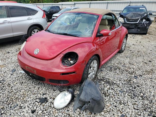 3VWPF31Y48M414679 - 2008 VOLKSWAGEN NEW BEETLE CONVERTIBLE S RED photo 1