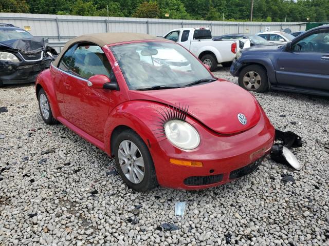 3VWPF31Y48M414679 - 2008 VOLKSWAGEN NEW BEETLE CONVERTIBLE S RED photo 4