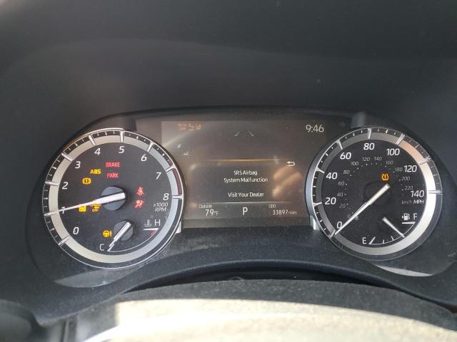 5TDGZRBH3NS581896 - 2022 TOYOTA HIGHLANDER XLE SILVER photo 9