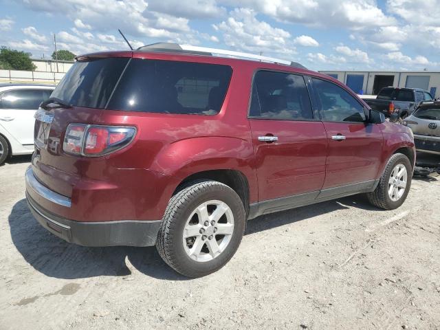 1GKKRPKD2FJ345707 - 2015 GMC ACADIA SLE RED photo 3