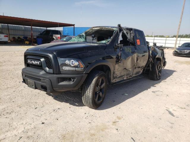 1C6RR7GG6KS717204 - 2019 RAM 1500 CLASS SLT შავი ფოტო 2