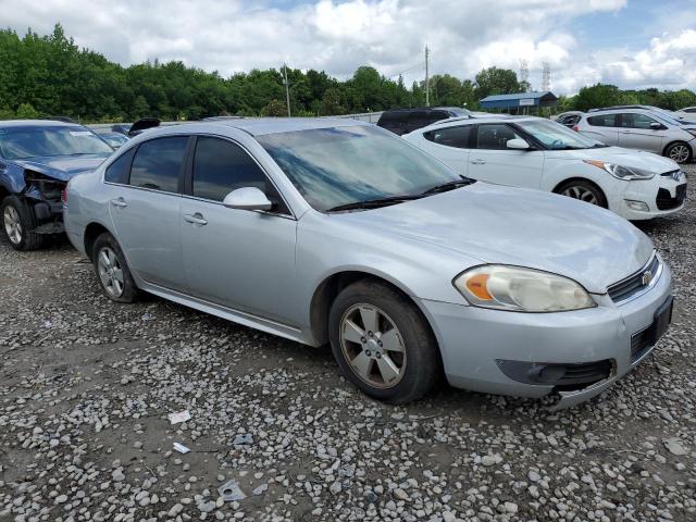 2G1WB5EK7A1169393 - 2010 CHEVROLET IMPALA LT SILVER photo 4