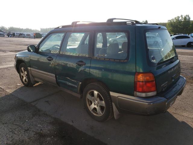 JF1SF6555YH718497 - 2000 SUBARU FORESTER S მწვანე ფოტო 2