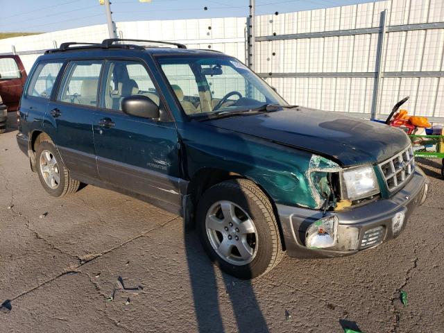 JF1SF6555YH718497 - 2000 SUBARU FORESTER S მწვანე ფოტო 4