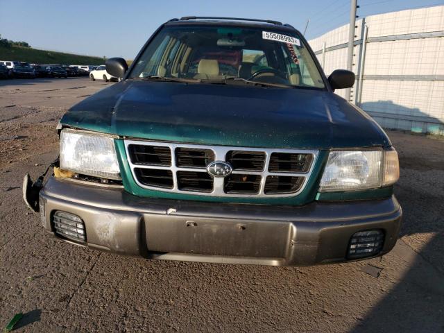 JF1SF6555YH718497 - 2000 SUBARU FORESTER S მწვანე ფოტო 5