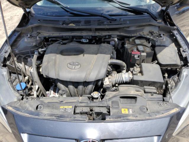 3MYDLBYV7KY524423 - 2019 TOYOTA YARIS L GRAY photo 11