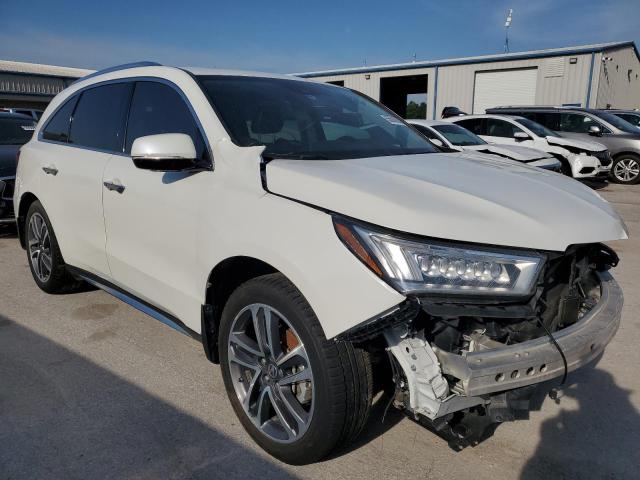 5J8YD3H80JL009818 - 2018 ACURA MDX ADVANCE WHITE photo 4