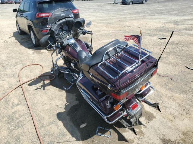 1HD1FC4127Y679741 - 2007 HARLEY-DAVIDSON FLHTCUI ბურგუნდია ფოტო 3