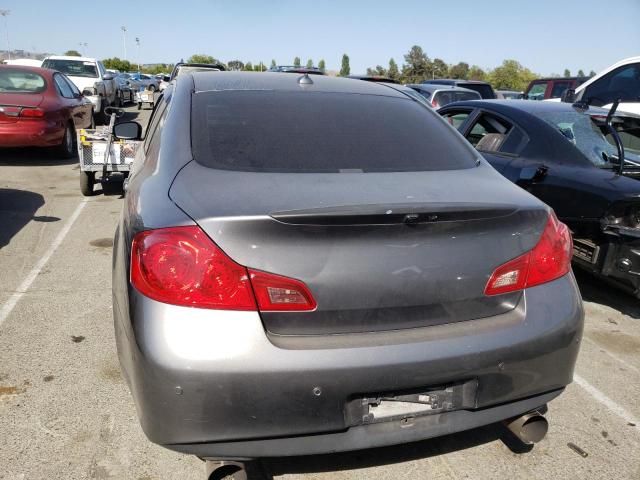 JN1CV6AR2CM674469 - 2012 INFINITI G37 CHARCOAL photo 6