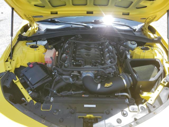 1G1FE1R72H0208287 - 2017 CHEVROLET CAMARO SS YELLOW photo 11