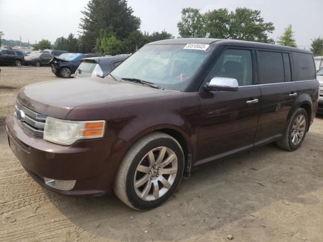 2FMEK63C19BA62328 - 2009 FORD FLEX LIMITED MAROON photo 1