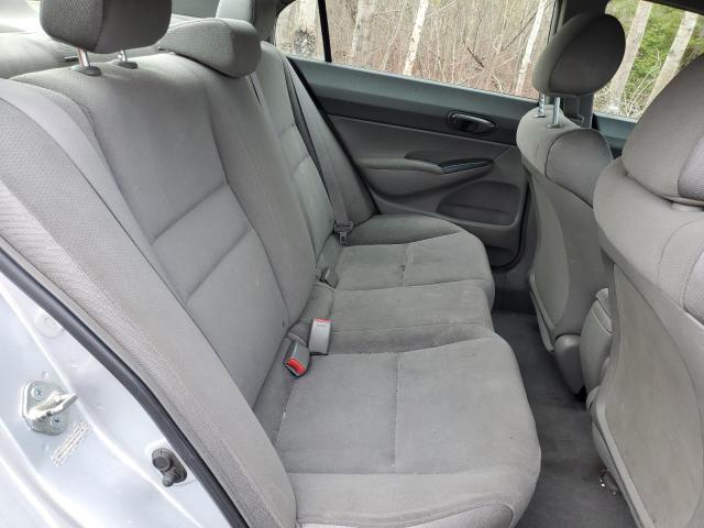 2HGFA16346H034978 - 2006 HONDA CIVIC DX VP Արծաթագույն լուսանկար 10