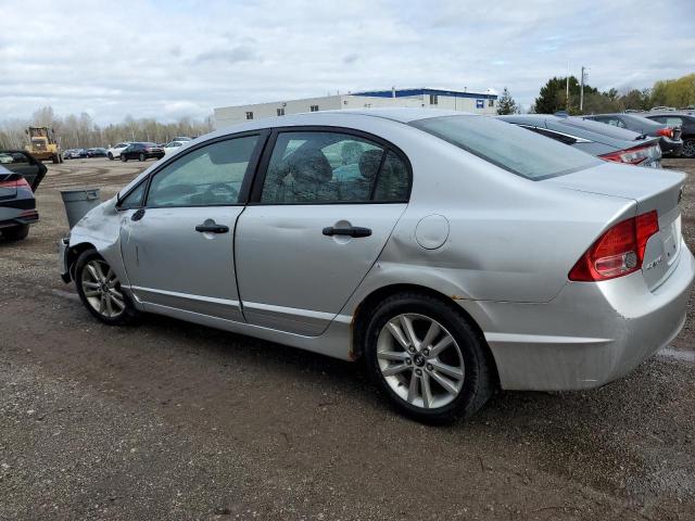 2HGFA16346H034978 - 2006 HONDA CIVIC DX VP Արծաթագույն լուսանկար 2