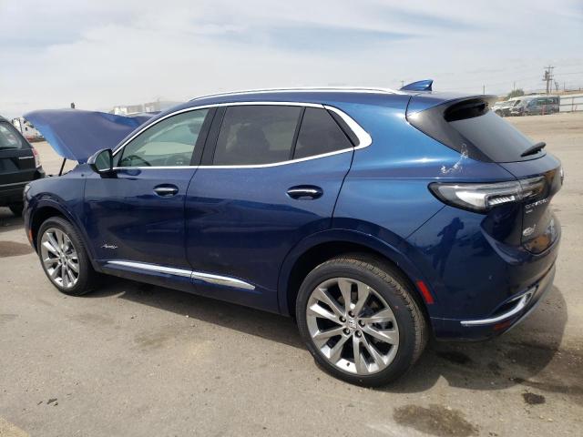 LRBFZSR40PD086705 - 2023 BUICK ENVISION AVENIR BLUE photo 2