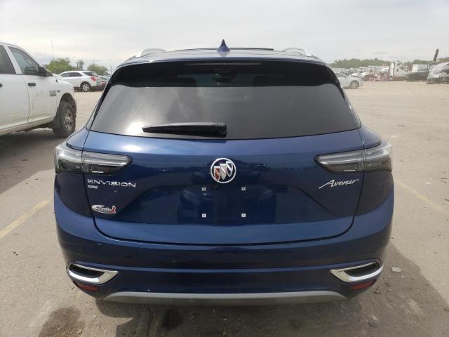 LRBFZSR40PD086705 - 2023 BUICK ENVISION AVENIR BLUE photo 6