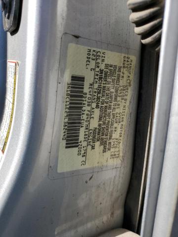 3N1BC11E29L382440 - 2009 NISSAN VERSA S SILVER photo 12