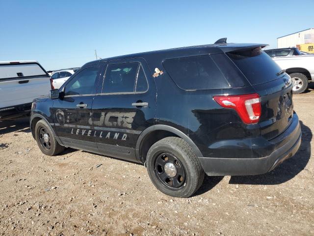 1FM5K8AT9HGC34661 - 2017 FORD EXPLORER POLICE INTERCEPTOR შავი ფოტო 2