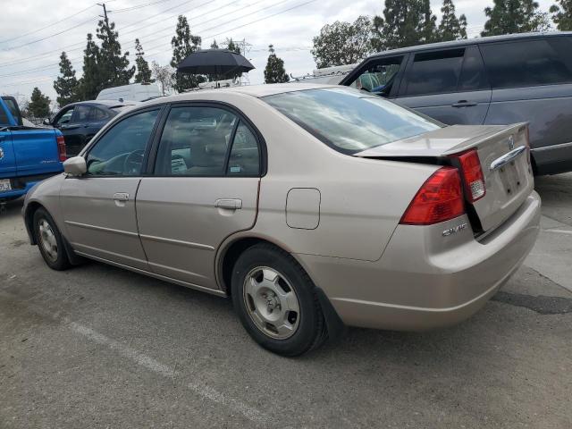 JHMES95643S011141 - 2003 HONDA CIVIC HYBRID TAN photo 2