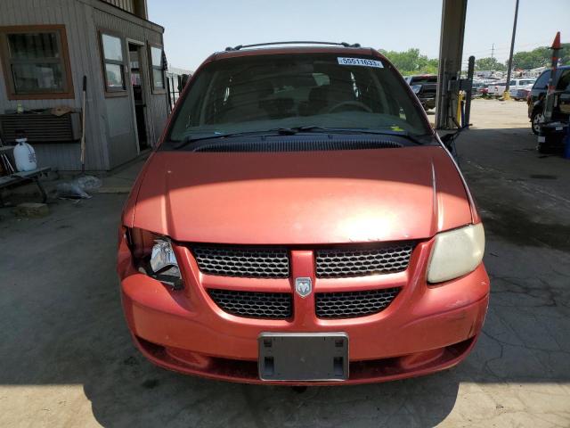 2B8GP443X1R355458 - 2001 DODGE GRAND CARA SPORT MAROON photo 5