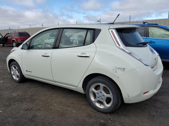 JN1AZ0CP6BT005159 - 2011 NISSAN LEAF SV WHITE photo 2