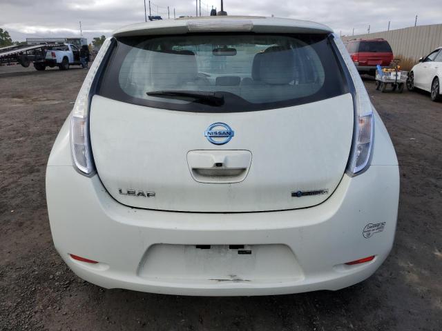 JN1AZ0CP6BT005159 - 2011 NISSAN LEAF SV WHITE photo 6