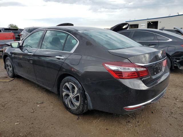 1HGCR2F3XHA226103 - 2017 HONDA ACCORD LX BLACK photo 2