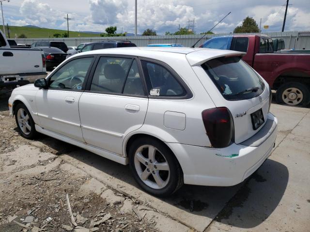 JM1BJ246131216650 - 2003 MAZDA PROTEGE PR5 WHITE photo 2