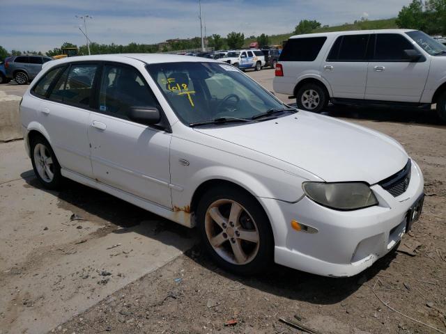 JM1BJ246131216650 - 2003 MAZDA PROTEGE PR5 WHITE photo 4