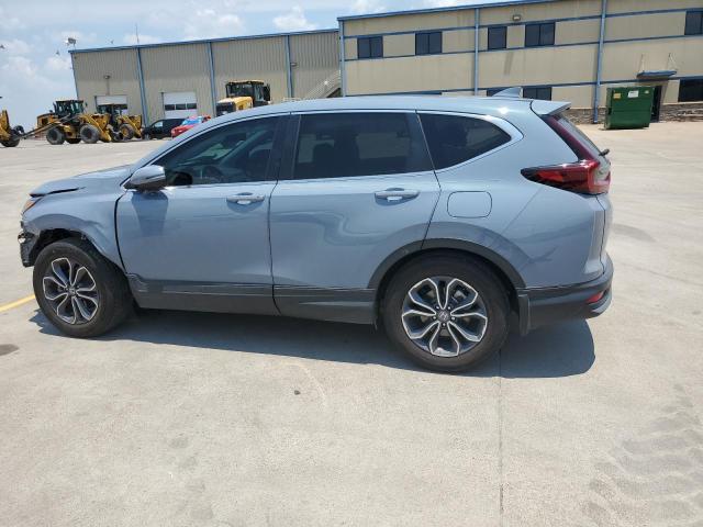 7FARW1H80NE001586 - 2022 HONDA CR-V EXL BLUE photo 2