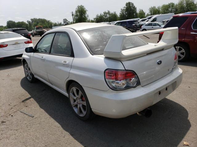 JF1GD75657G505418 - 2007 SUBARU IMPREZA WRX TR WHITE photo 2