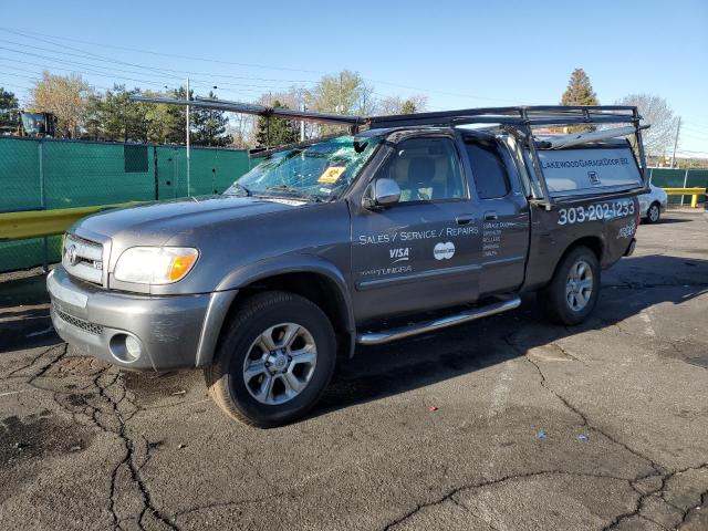 5TBBT44166S481882 - 2006 TOYOTA TUNDRA ACCESS CAB SR5 GRAY photo 1
